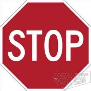 Stop sign